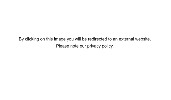 By clicking on this image you will be redirected to an external website. Please note our privacy policy.